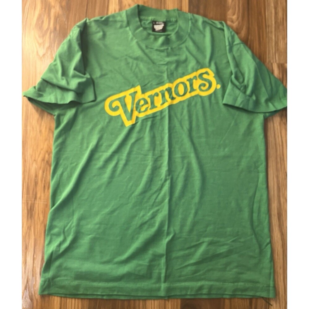 Vintage Vernors Soda Pop Beverage Screen Stars Best Made In USA T-Shirt Ginger